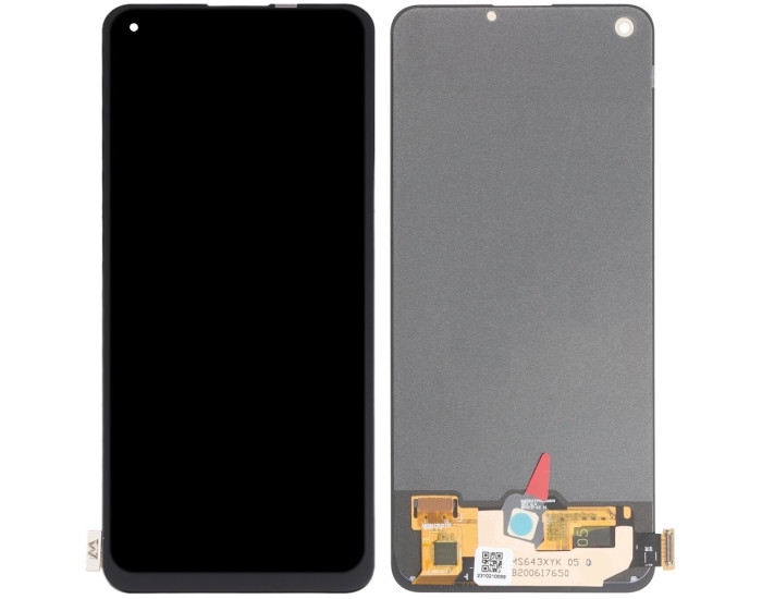 Дисплей з сенсорним екраном (модуль) Oppo A74 4G /A94 /A95 /Reno 5 Lite /6 Lite /F19 /F19 Pro, чорний, OLED, Ver 0.5