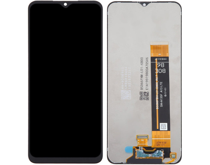 Дисплей с сенсорным экраном (модуль) Samsung A135 /A137 /A236 /M135 /M236 /M336, REV5.7, черный, оригинал