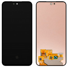 Дисплей з сенсорним екраном (модуль) Samsung A356 Galaxy A35 5G /A556 A55 /M356 M35, чорний, переклеювання