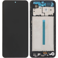 Дисплей с сенсорным экраном (модуль) Xiaomi Poco C71 /Redmi A5 4G (EU Version 169.5mm) 25028RN03Y, черный с рамкой, оригинал