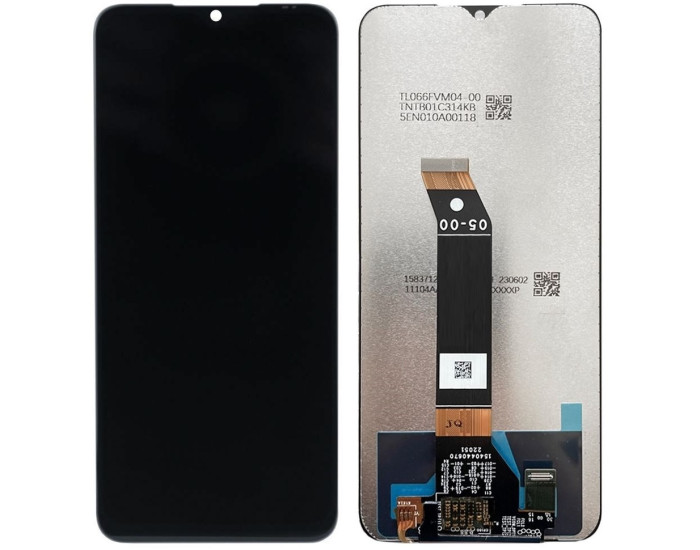 Дисплей з сенсорним екраном (модуль) Xiaomi Poco M4 5G /Poco M5 /Redmi 10 5G /Redmi Note 11E, REV04-00, чорний