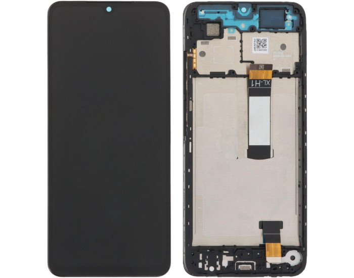 Дисплей з сенсорним екраном (модуль) Xiaomi Redmi A5 4G (Global 167.92mm) чорний з рамкою, High Copy