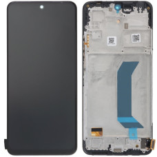 Дисплей з сенсорним екраном (модуль) Xiaomi Redmi Note 12 5G /Poco X5 5G, чорний з рамкою, OLED