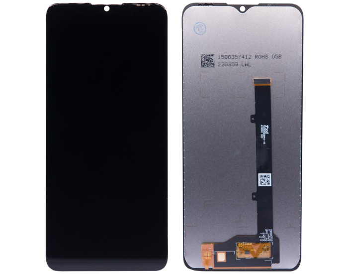 Дисплей с сенсорным экраном (модуль) ZTE Blade A51 2021 /Blade A71 2021, черный, оригинал