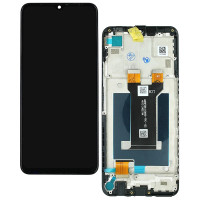 Дисплей з сенсорним екраном (модуль) ZTE Nubia Gaming Neo 5G /Nubia Neo 8150N, чорний з рамкою