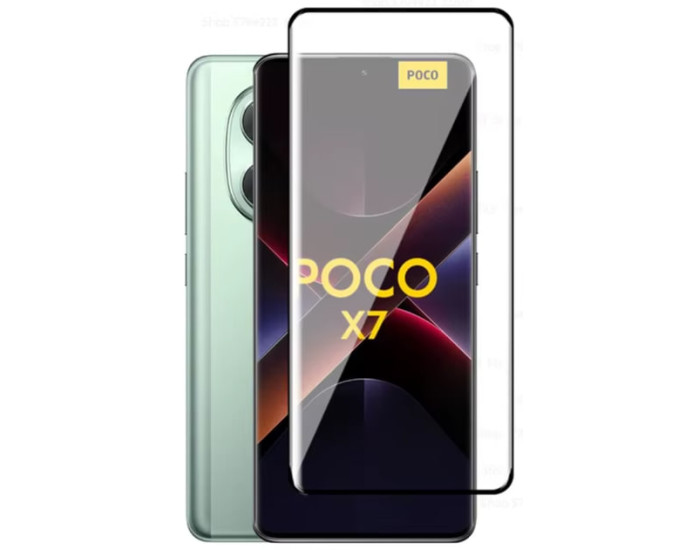 Защитное стекло Tempered Glass 3D Xiaomi Poco X7