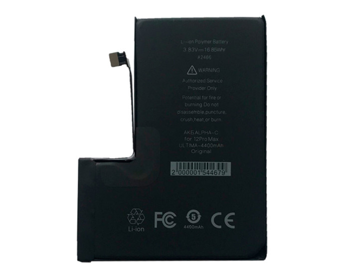 Аккумулятор ALPHA-C ULTIMA iPhone 12 Pro Max, 4400 mAh