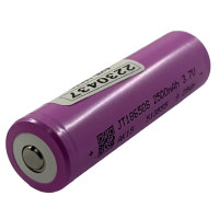 Акумулятор універсальний внутрішній, JT18650 3.7V 2500mAh + TAG (під пайку)