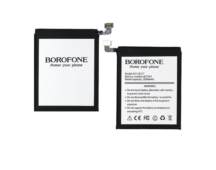 Акумулятор Borofone BLP593 Oppo A31 /A31T /A31U, 2000 mAh