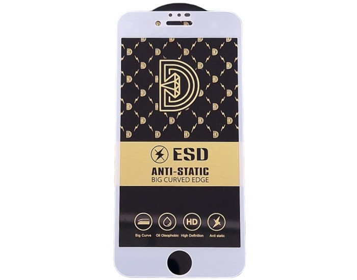 Защитное стекло OG HD Super Glass ESD iPhone 7 /8 /SE 2020 5D, White
