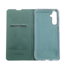 Чехол-книга Кожаный GETMAN Elegant Samsung Galaxy M34 5G, Зеленый