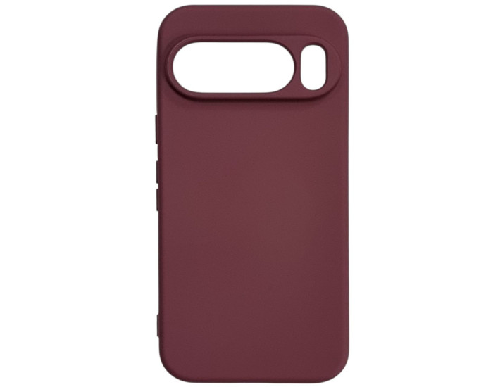 Чехол-силикон Getman Liquid Silk Full Camera Google Pixel 10, Марсала