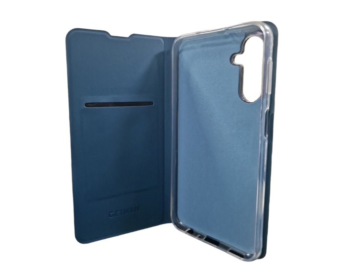 Чехол-книга Кожаный GETMAN Elegant Samsung Galaxy M34 5G, Синий