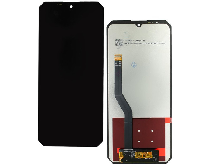 Дисплей с сенсорным экраном (модуль) Oukitel WP23 / WP23 Pro /WP23 Plus / WP28 /Ihunt Titan P15000 Ultra, черный, оригинал Rev0.2