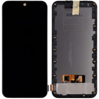 Дисплей з сенсорним екраном (модуль) Ulefone Note 8 /Note 8P, чорний з рамкою, оригінал