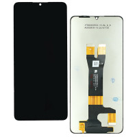 Дисплей з сенсорним екраном (модуль) ZTE Blade A36 /A56, чорний, оригінал