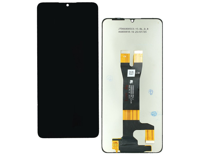 Дисплей з сенсорним екраном (модуль) ZTE Blade A36 /A56, чорний, оригінал