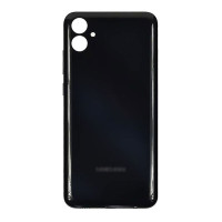Задняя панель корпуса для Samsung A042 Galaxy A04e, черная (Black) оригинал