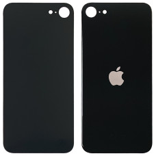 Задня панель корпуси для iPhone SE 2020, чорна (Big Hole)