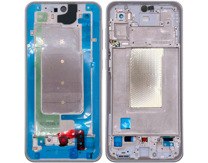 Рамка кріплення корпуси Samsung A366 Galaxy A36, біла