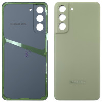 Задня панель корпуси для Samsung G990B S21 FE 5G зелена, Olive, оригінал