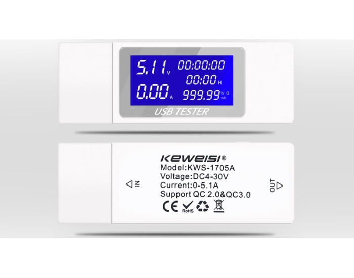 Тестер USB KWS-1705A