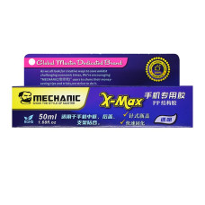 Клей-герметик Mechanic X-MAX, для приклеивания тачскрина, дисплея, 50 мл, прозрачный