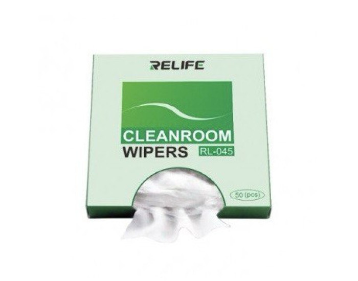 Салфетки микрофибра Relife RL-045, 50шт, 100*100мм