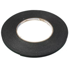 Скотч 2-х сторонний 3m 0,07mm, 5mm, 50m черный