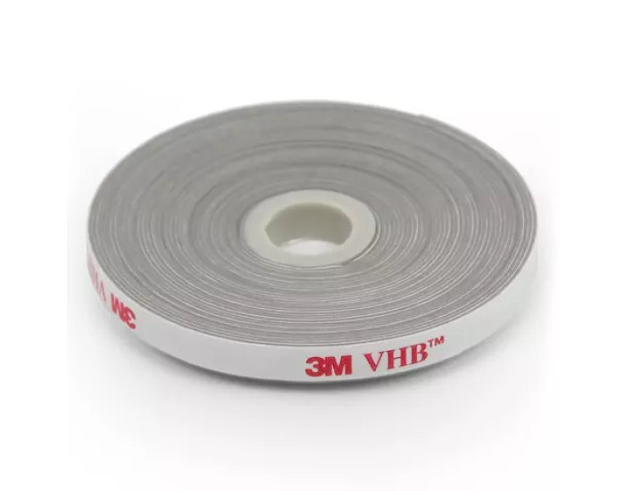 Двосторонній Скотч акриловий 3M 6464 VHB 0.6 мм Х 6 м, товщина 5 мм