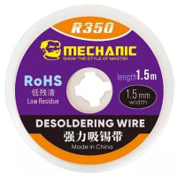 Лента для снятия припоя Mechanic R350 1515 длина 1.5m, ширина 1.5mm