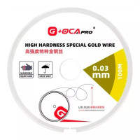 Струна для зняття тачскрінів 0.03mm x 100m, G+OCA PRo, золотиста