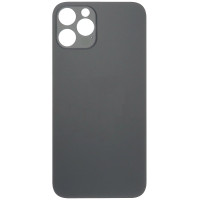 Задняя панель корпуса для iPhone 12 Pro, Graphite (Big Hole) оригинал