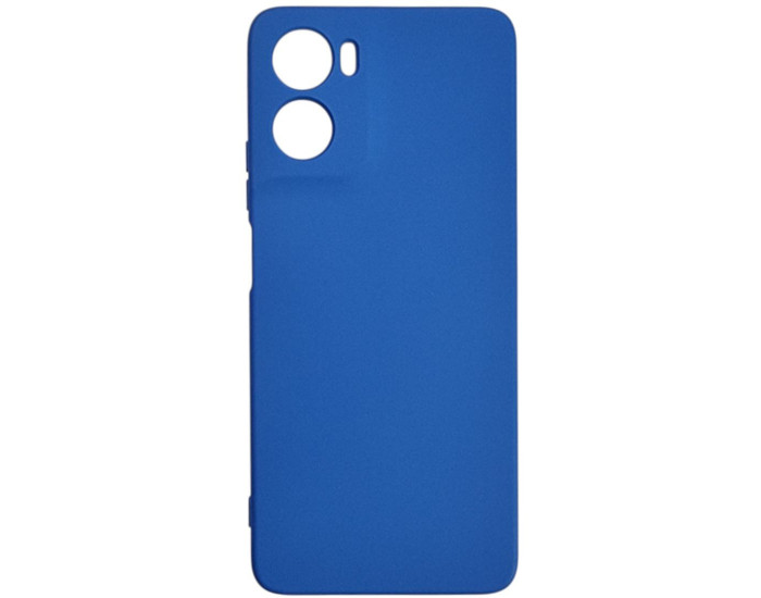 Чохол-силікон GETMAN Liquid Silk Full Camera Motorola Moto G06 (Королівський Синій)
