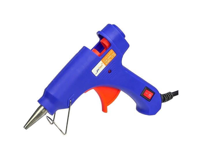 Термоклеевой пистолет Yulian YL-266  (220V, 20W, сопло d=2mm, клей d=7mm)