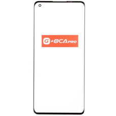 Стекло фронтальное с OCA-пленкой OnePlus 8 Pro, черное с олеофобныи покрытием, оригинал G+OCA PRo