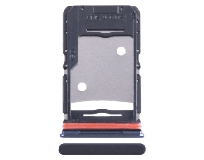 Держатель SIM-карты для Tecno Pova 5 LH7n, Mecha Black, Dual sim