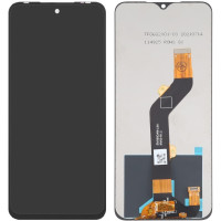 Дисплей з сенсорним екраном (модуль) Tecno Pova Neo 2 LG6n /Pova 4 LG7n, чорний, оригінал