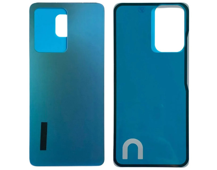 Задняя панель корпуса для Xiaomi Redmi Note 12 Pro 5G, Forest Blue, оригинал
