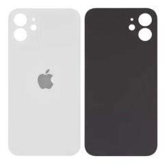 Задняя панель корпуса для iPhone 12 Mini, белая (Big Hole) оригинал