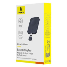 Беспроводная зарядка Baseus MagPro Magnetic Wireless Charger for E-Watch 2.5W, Black (P10264106123-00)