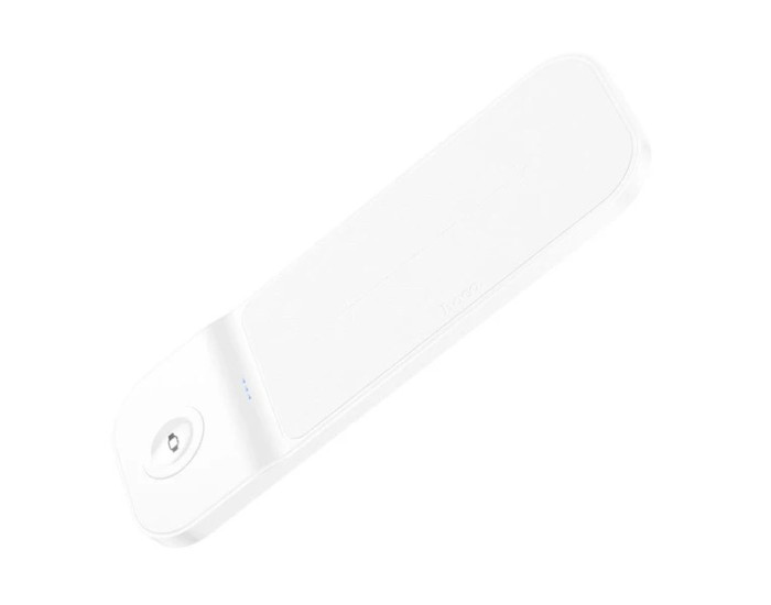 Бездротова зарядка HOCO CQ5 Step 3-in-1 wireless fast charger (iWatch) White