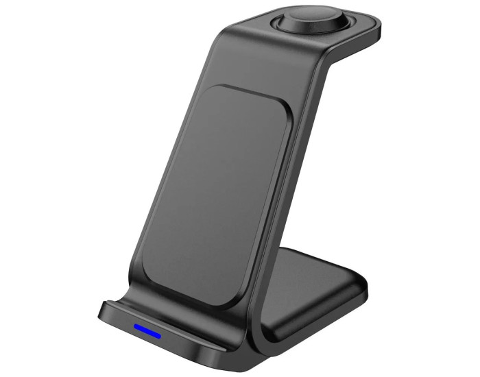 Бездротова зарядка NN Z-23 3-in-1, Black (NNZ23)
