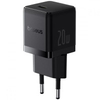 Мережеве зарядний пристрій Baseus Palm Type-C 20W (P10111602) Cluster Black