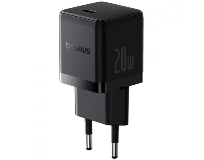 Мережеве зарядний пристрій Baseus Palm Type-C 20W (P10111602) Cluster Black