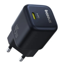 Мережеве зарядний пристрій Baseus PicoGo GaN Fast Charger 1C 45W, Black