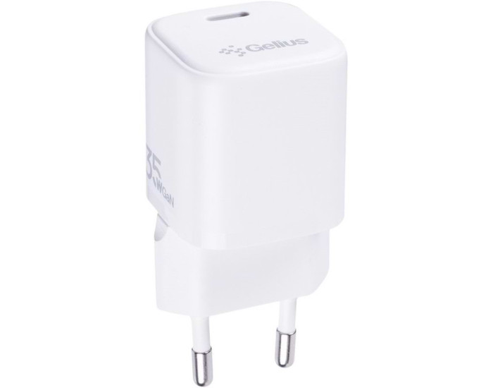 Мережеве зарядний пристрій Wall charger Gelius Ray 35W (GP-HC069) White
