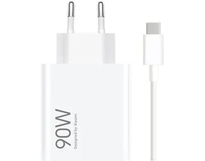 Мережеве зарядний пристрій Xiaomi (OR) 90W Hyper Charge Combo White (BHR07ZBEU) (100% оригінал)