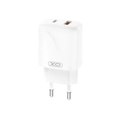 Мережеве зарядний пристрій XO L158 EU (PD20W/QC18W) (1USB-A+1USB-C) Quick charger white