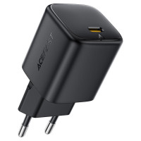 Мережеве зарядний пристрій Acefast A134 PD67W GaN (1USB-C) Black